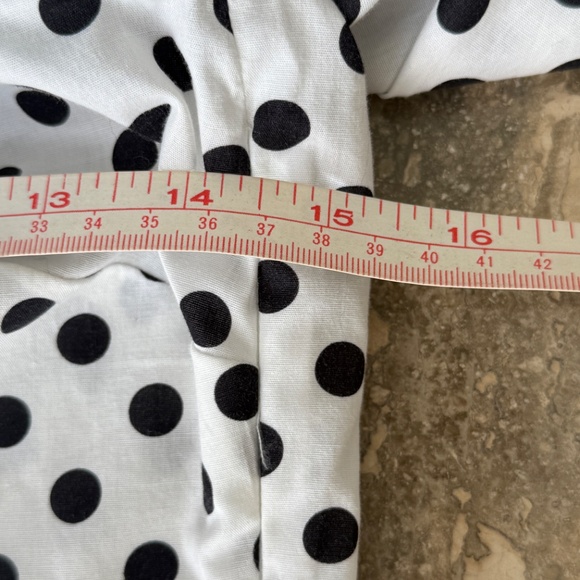 CAROLINE CONSTAS POLKADOT BLOUSE SIZE S - Picture 7 of 9